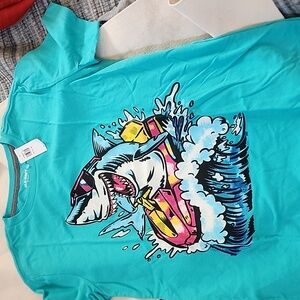 Old Navy boys XL shark NWT